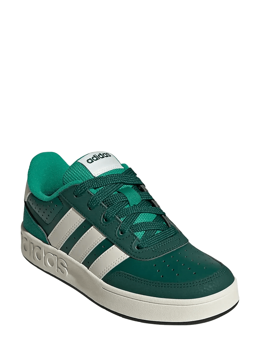 adidas Sportswear - BREAKBASE J - låga sneakers - cgreen/owhite/cougrn - 0