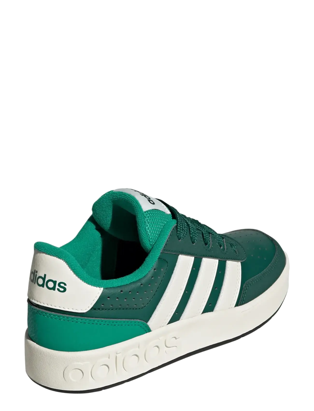 adidas Sportswear - BREAKBASE J - lave sneakers - cgreen/owhite/cougrn - 3