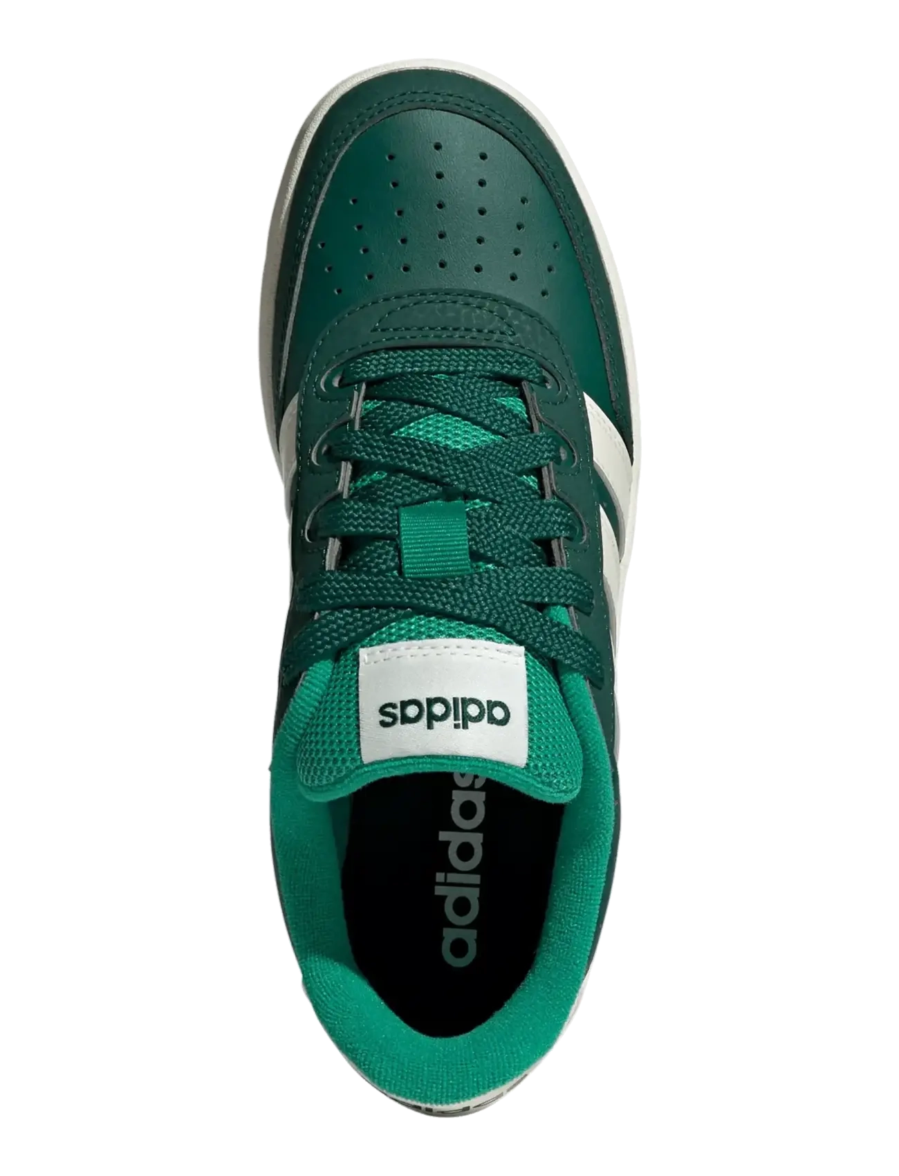 adidas Sportswear - BREAKBASE J - lave sneakers - cgreen/owhite/cougrn - 4