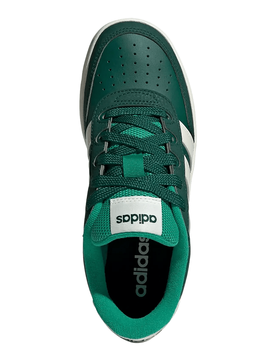 adidas Sportswear - BREAKBASE J - låga sneakers - cgreen/owhite/cougrn - 4