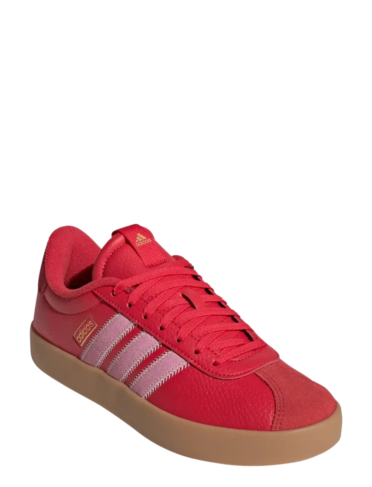 adidas Sportswear VL COURT 3.0 - Lágir strigaskór - PURRUB/STTRBL/GOLDMT / red