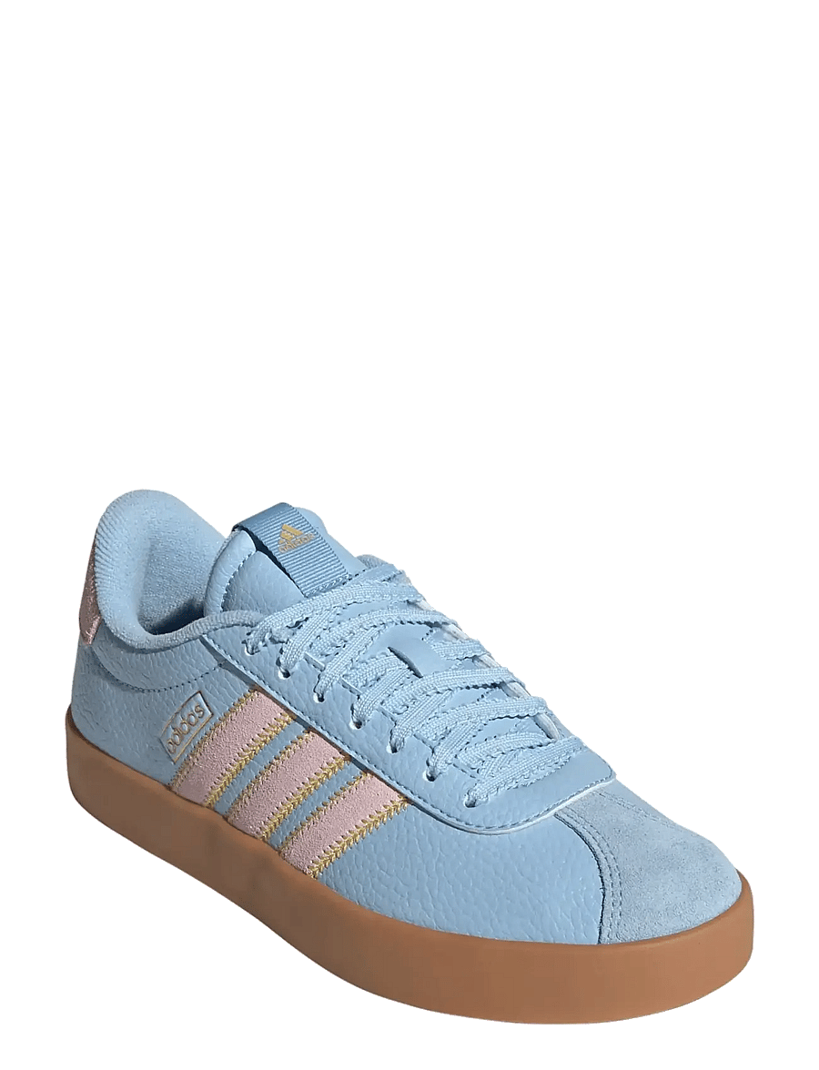 adidas Sportswear - VL COURT 3.0 - lave sneakers - clesky/clpink/goldmt - 0