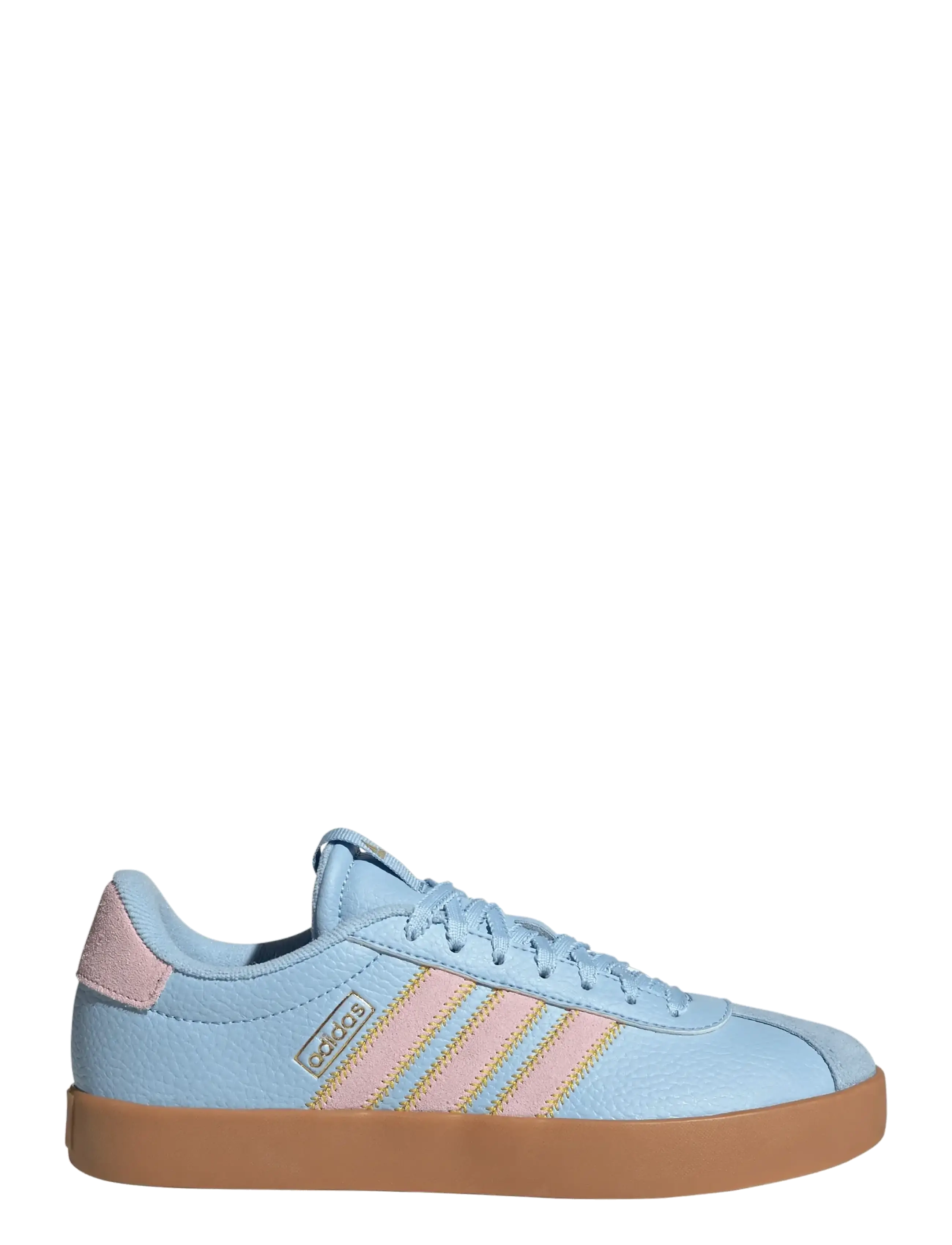 adidas Sportswear - VL COURT 3.0 - lave sneakers - clesky/clpink/goldmt - 1