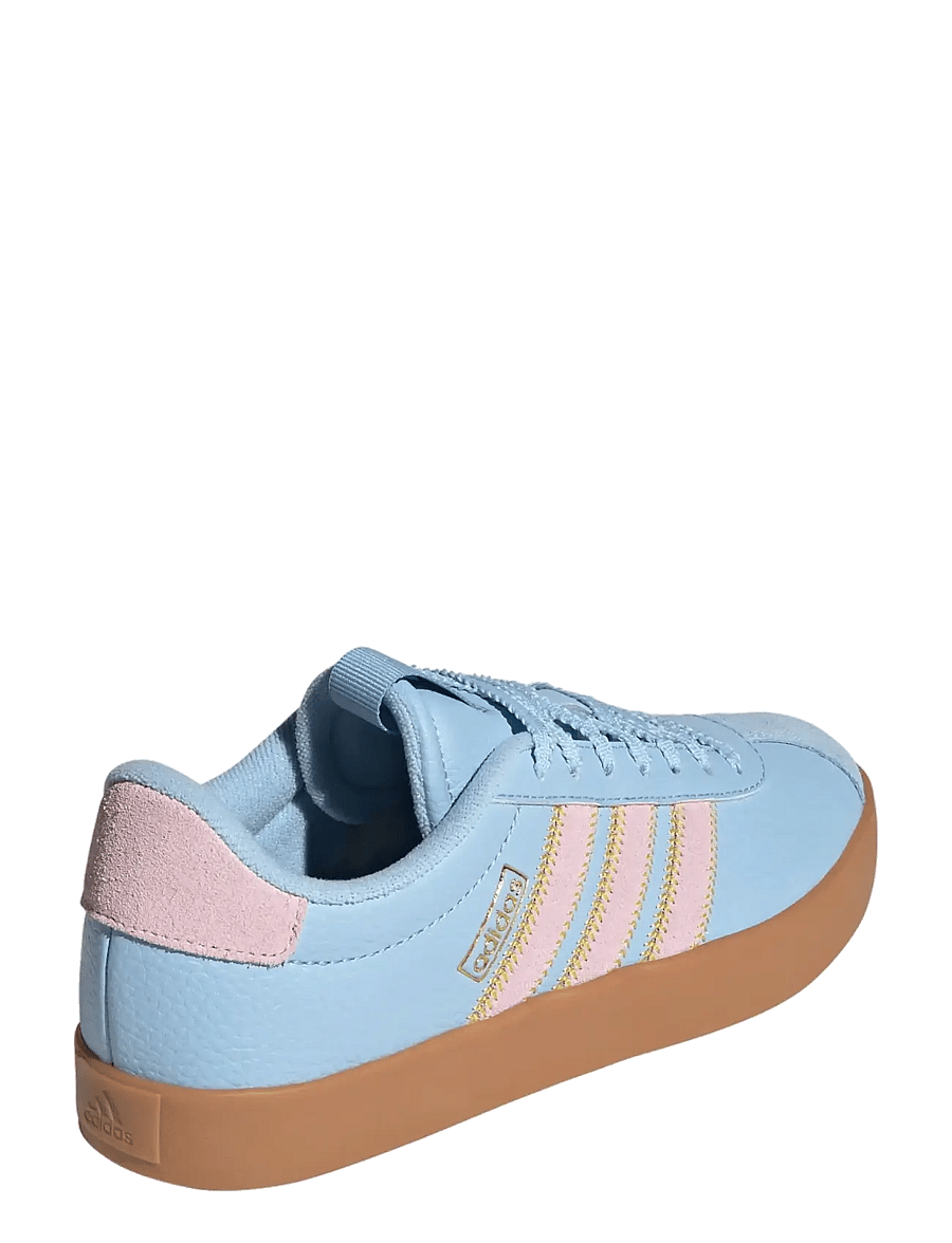 adidas Sportswear - VL COURT 3.0 - lave sneakers - clesky/clpink/goldmt - 3