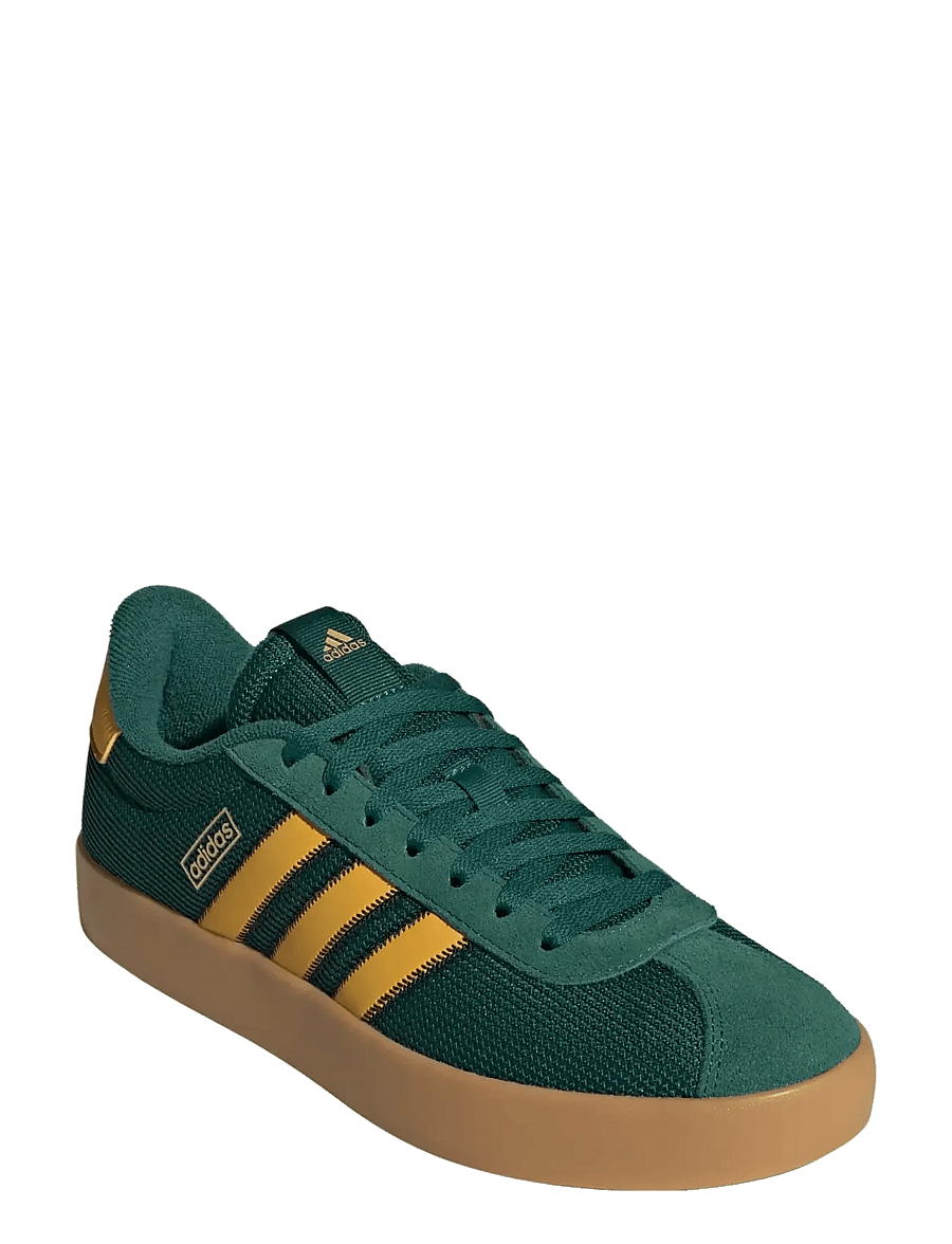 adidas Sportswear - VL COURT 3.0 - lave sneakers - cgreen/preyel/goldmt - 0