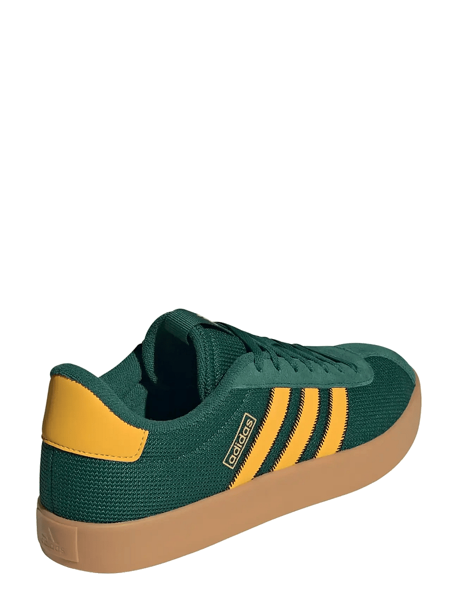 adidas Sportswear - VL COURT 3.0 - lave sneakers - cgreen/preyel/goldmt - 3