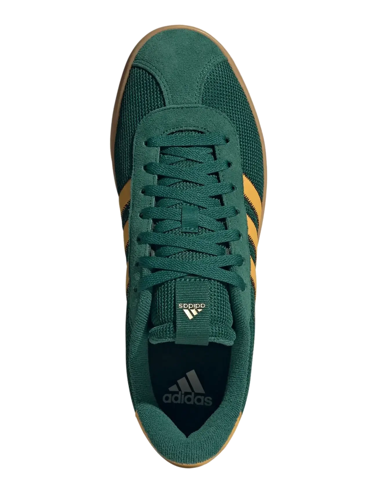 adidas Sportswear - VL COURT 3.0 - lave sneakers - cgreen/preyel/goldmt - 4