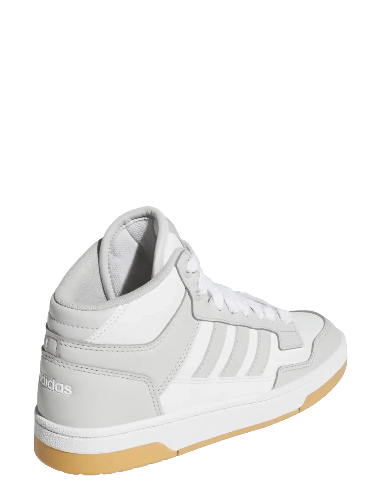 adidas Sportswear - RAPID COURT MID J - high-top sneakers - ftwwht/clgrey/gum3 - 3