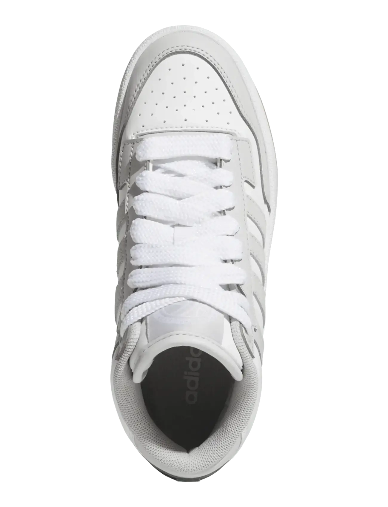 adidas Sportswear - RAPID COURT MID J - high-top sneakers - ftwwht/clgrey/gum3 - 4