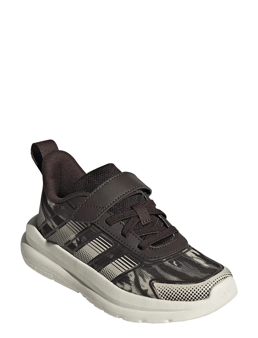 adidas Sportswear - TENSAUR RUN 4.0 EL C - lave sneakers - dbrown/alumin/owhite - 0