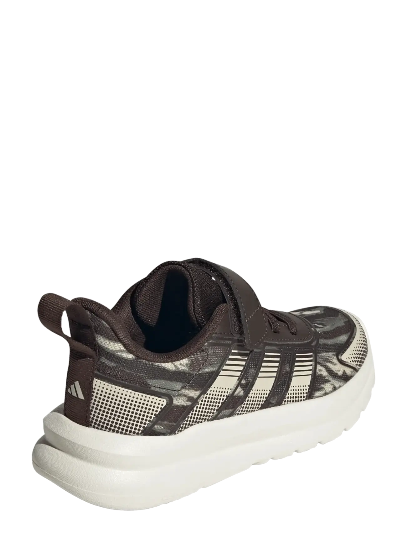 adidas Sportswear - TENSAUR RUN 4.0 EL C - lave sneakers - dbrown/alumin/owhite - 3