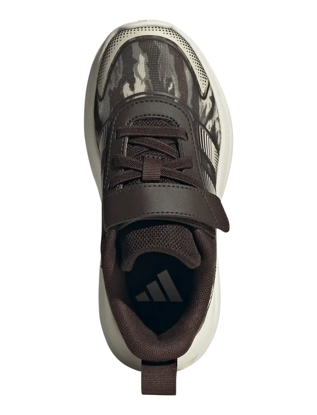 adidas Sportswear - TENSAUR RUN 4.0 EL C - lave sneakers - dbrown/alumin/owhite - 4
