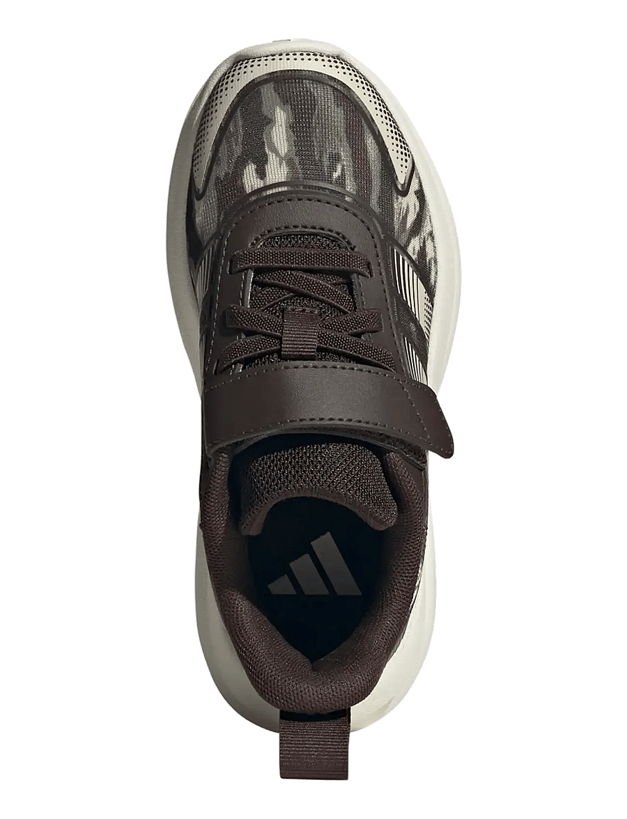 adidas Sportswear - TENSAUR RUN 4.0 EL C - lave sneakers - dbrown/alumin/owhite - 4