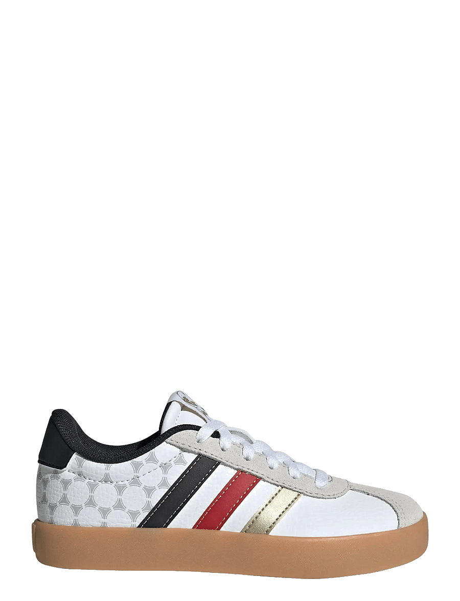 adidas Sportswear - VL COURT 3.0 K - lágir strigaskór - ftwwht/cblack/goldmt - 1