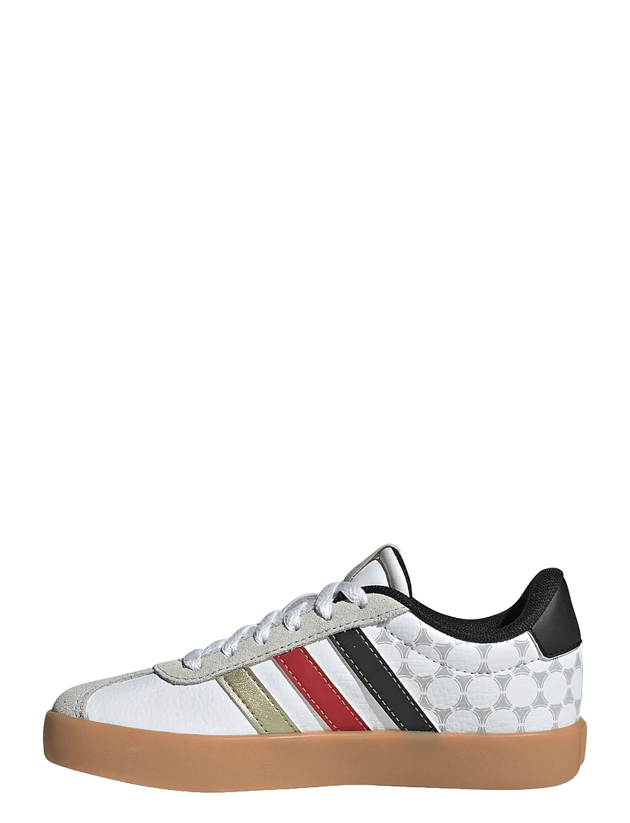adidas Sportswear - VL COURT 3.0 K - lágir strigaskór - ftwwht/cblack/goldmt - 2