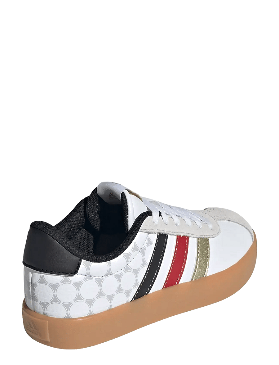adidas Sportswear - VL COURT 3.0 K - lágir strigaskór - ftwwht/cblack/goldmt - 3