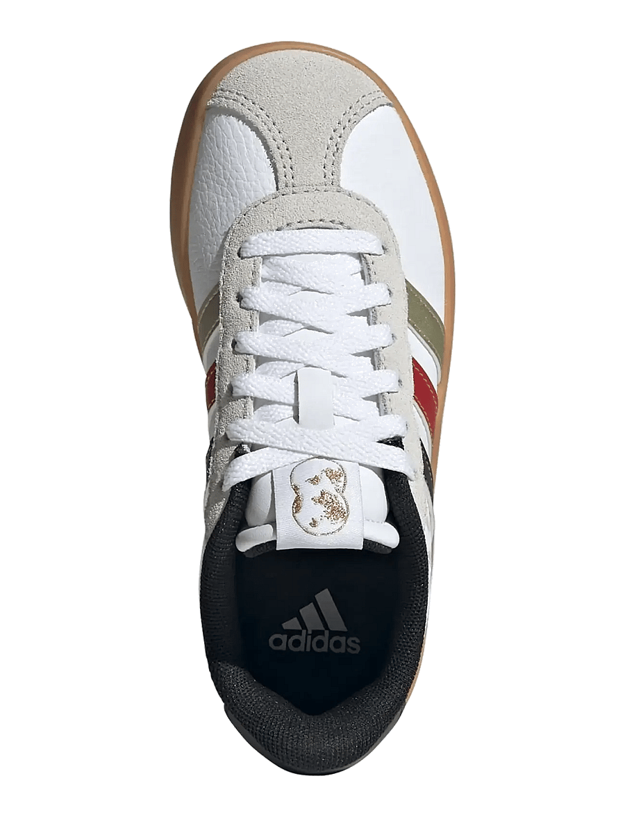 adidas Sportswear - VL COURT 3.0 K - lágir strigaskór - ftwwht/cblack/goldmt - 4