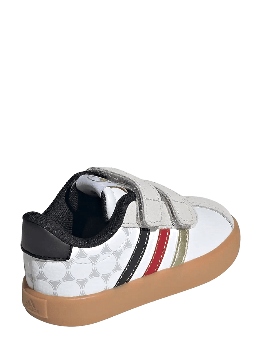 adidas Sportswear - VL COURT 3.0 CF I - niedriger schnitt - ftwwht/cblack/goldmt - 3