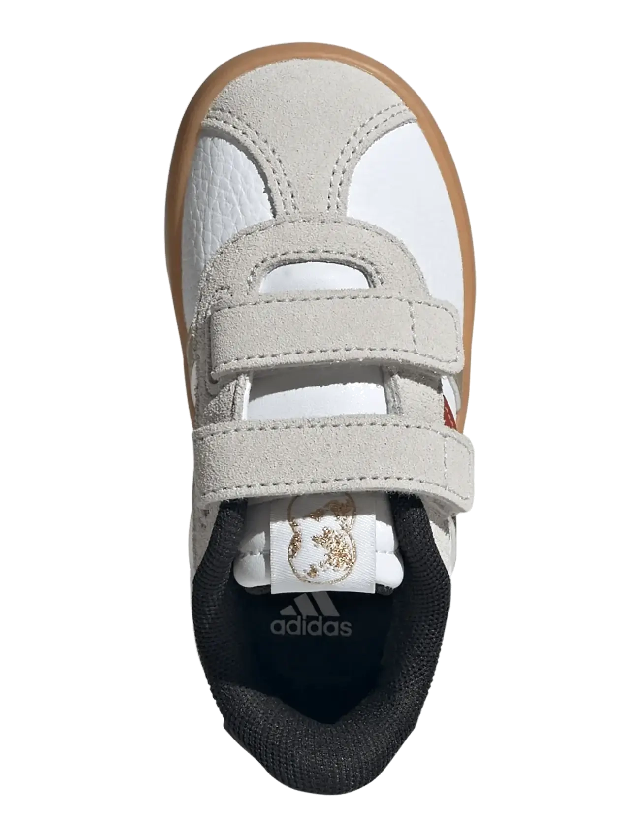 adidas Sportswear - VL COURT 3.0 CF I - baskets basses - ftwwht/cblack/goldmt - 4