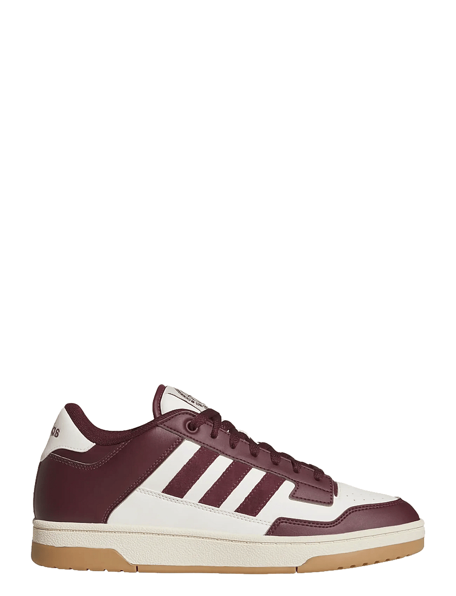 adidas Sportswear - RAPID COURT LOW - niedrige sneakers - ftwwht/maroon/gum4 - 1