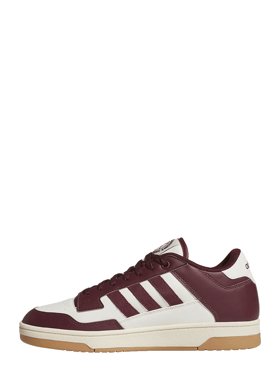 adidas Sportswear - RAPID COURT LOW - niedrige sneakers - ftwwht/maroon/gum4 - 2