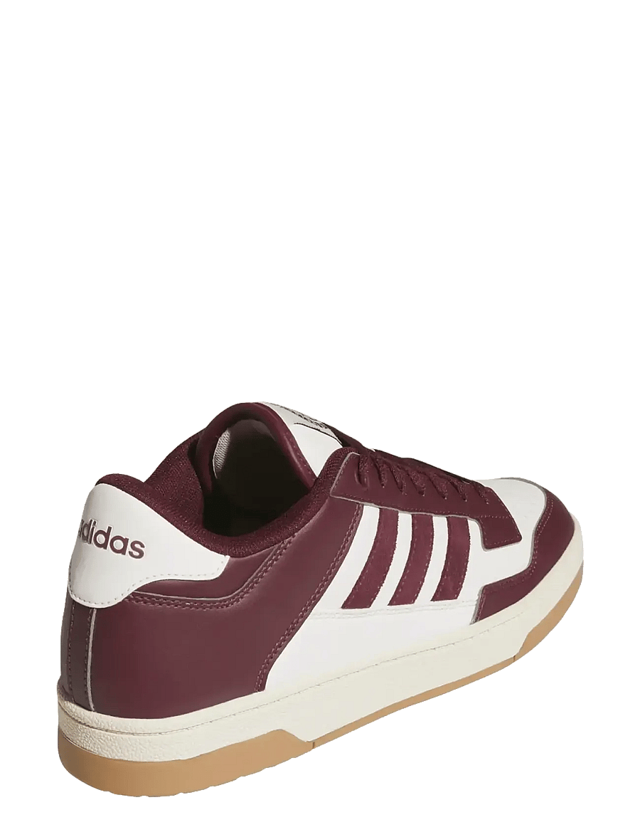 adidas Sportswear - RAPID COURT LOW - niedrige sneakers - ftwwht/maroon/gum4 - 3
