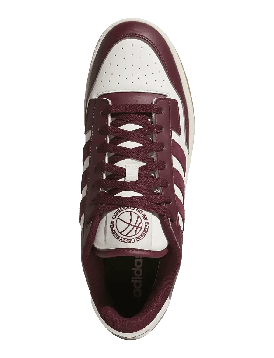 adidas Sportswear - RAPID COURT LOW - niedrige sneakers - ftwwht/maroon/gum4 - 4