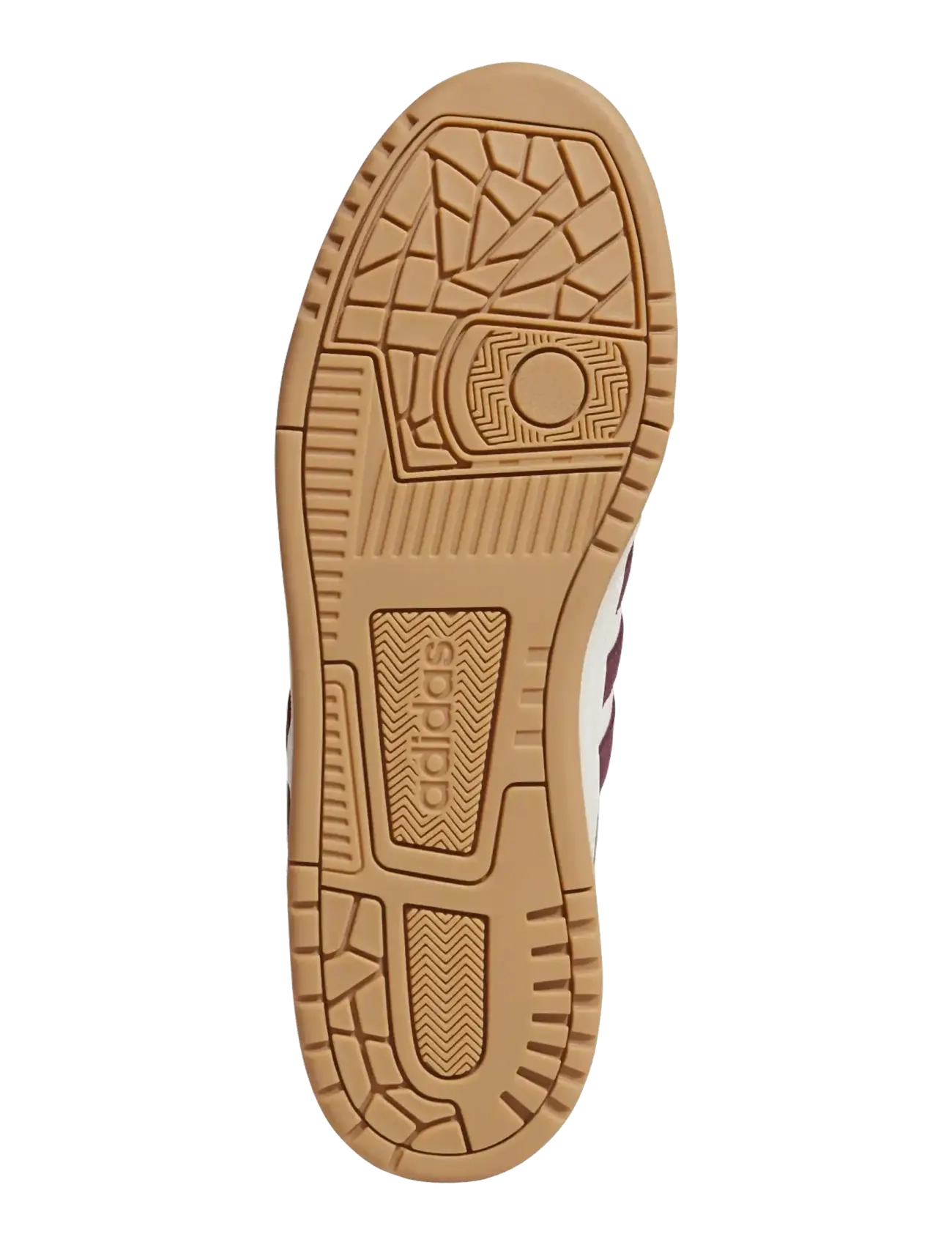 adidas Sportswear - RAPID COURT LOW - ftwwht/maroon/gum4 - 5