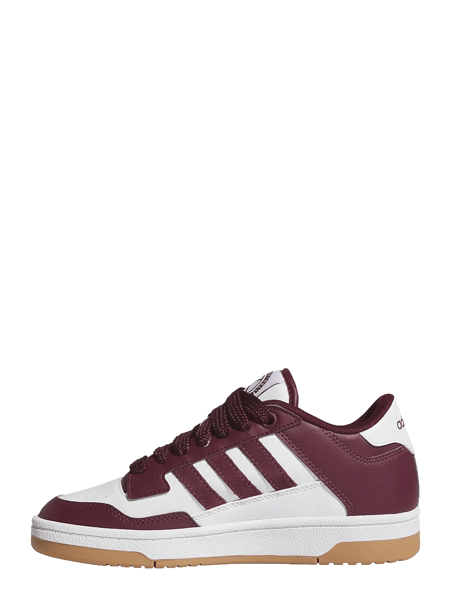 adidas Sportswear - RAPID COURT LOW J - baskets basses - ftwwht/maroon/gum4 - 2