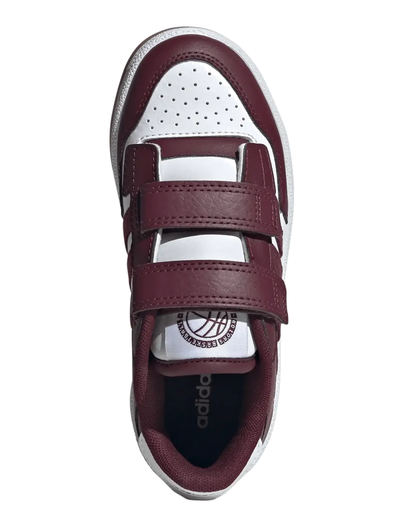 adidas Sportswear - RAPID COURT CF C - kõrge säärega tossud - ftwwht/maroon/gum4 - 4