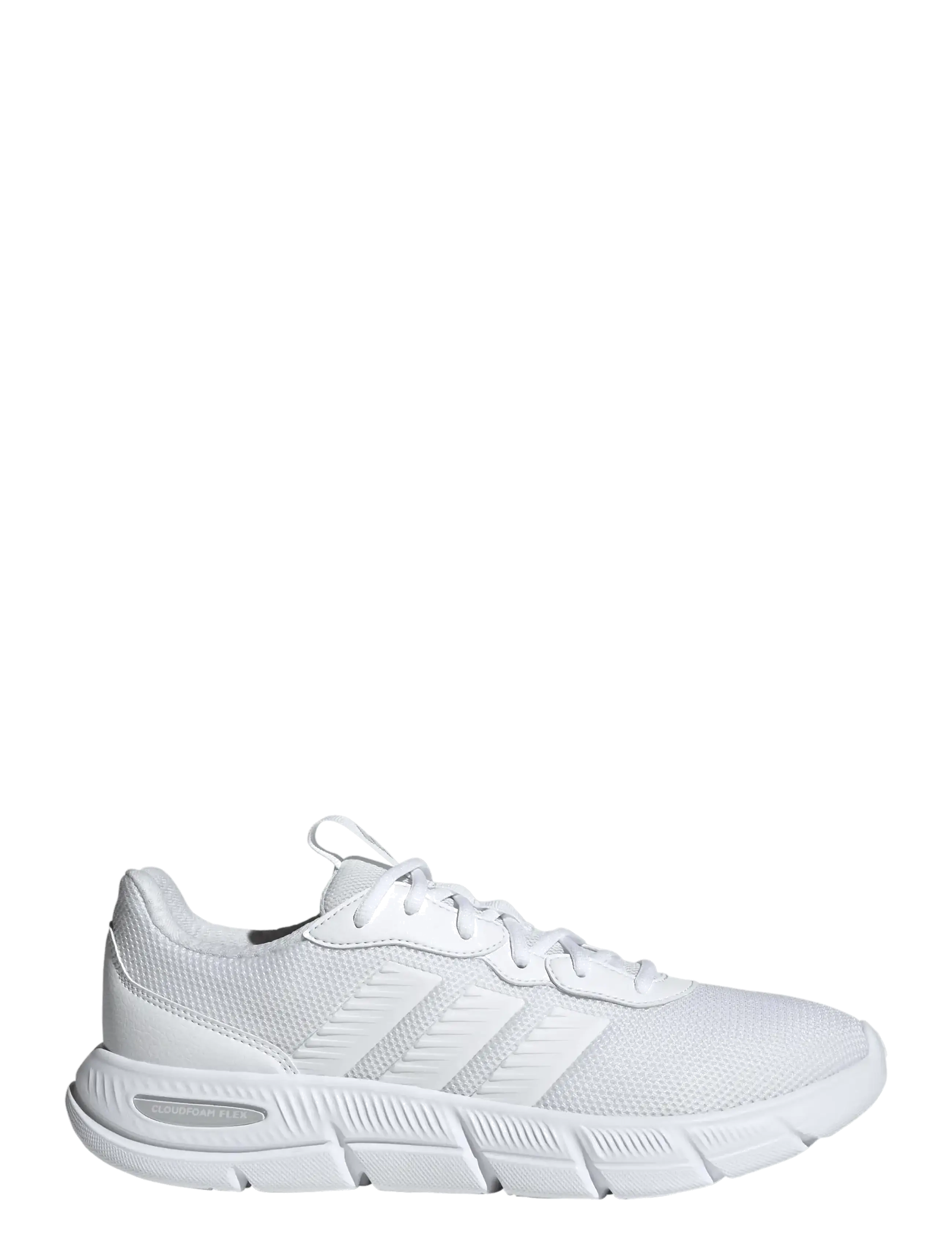 adidas Sportswear - CLOUDFOAM FLEX - LACES - niedriger schnitt - ftwwht/ftwwht/gretwo - 1