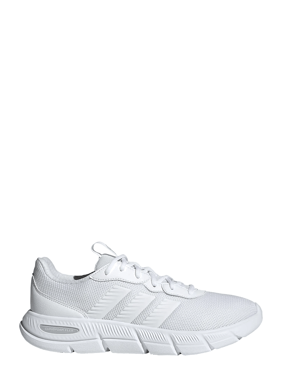 adidas Sportswear - CLOUDFOAM FLEX - LACES - niedriger schnitt - ftwwht/ftwwht/gretwo - 1