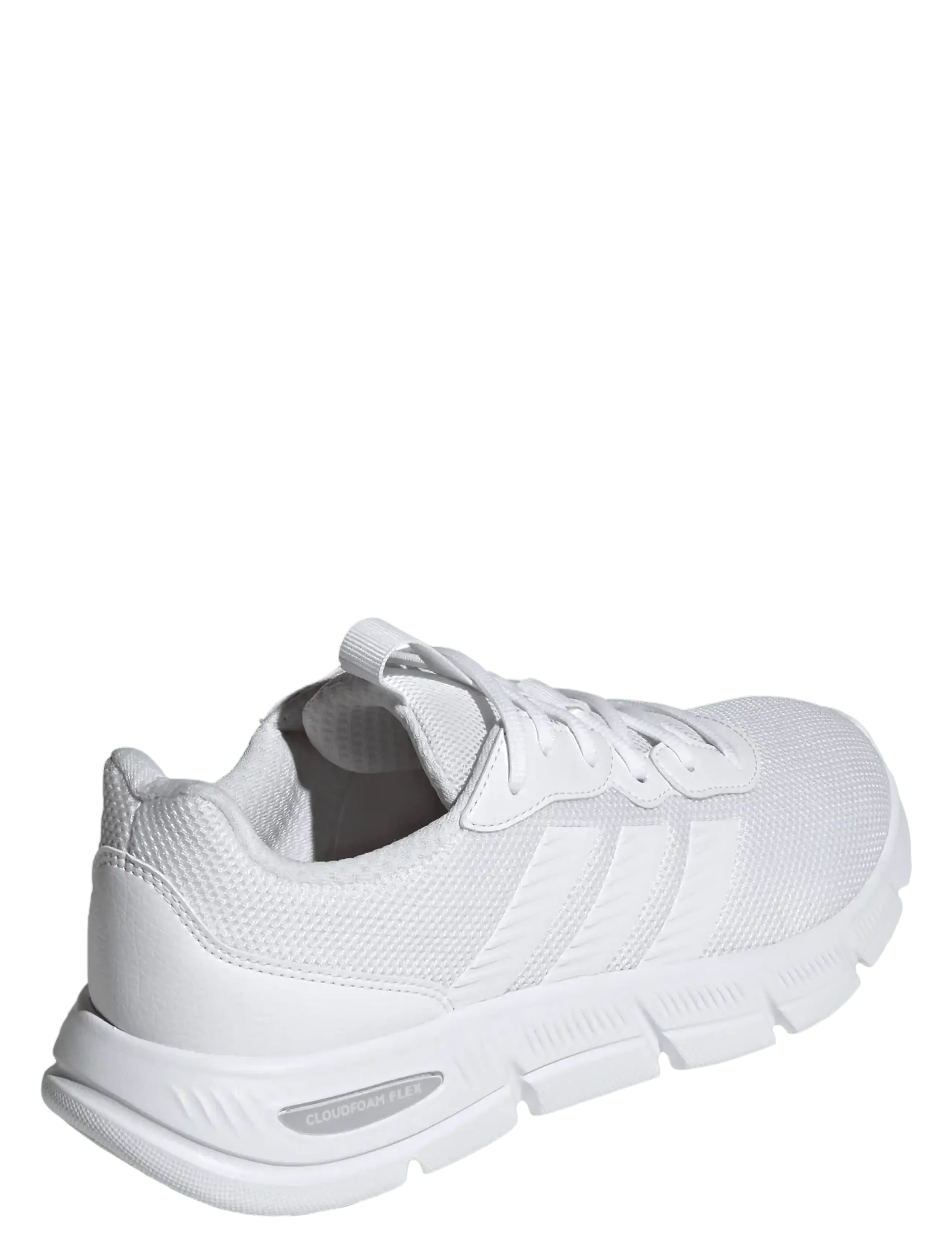 adidas Sportswear - CLOUDFOAM FLEX - LACES - niedriger schnitt - ftwwht/ftwwht/gretwo - 3