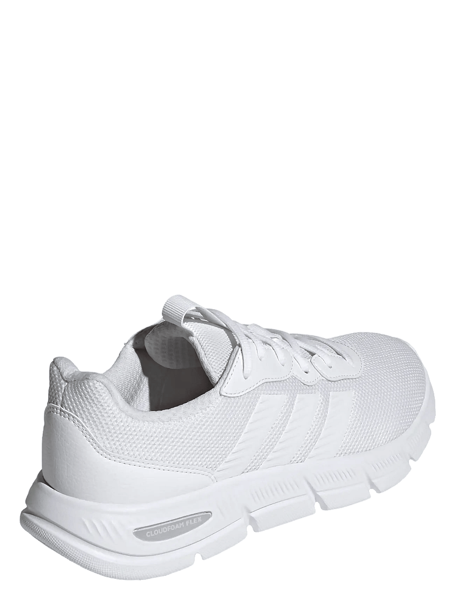 adidas Sportswear - CLOUDFOAM FLEX - LACES - niedriger schnitt - ftwwht/ftwwht/gretwo - 3