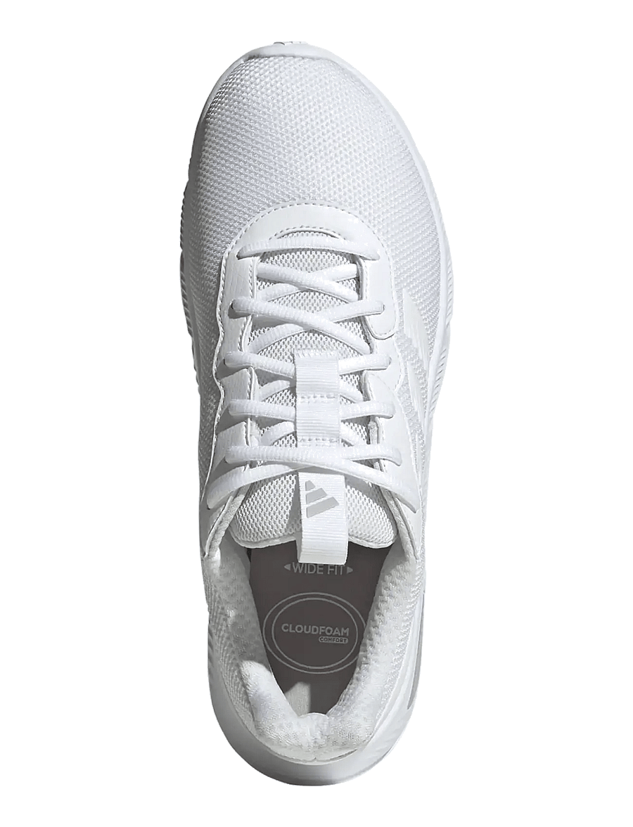 adidas Sportswear - CLOUDFOAM FLEX - LACES - niedriger schnitt - ftwwht/ftwwht/gretwo - 4