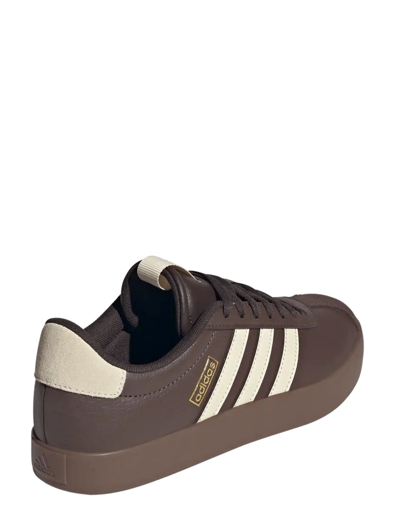 adidas Sportswear - VL COURT 3.0 - lave sneakers - dbrown/warvan/goldmt - 3