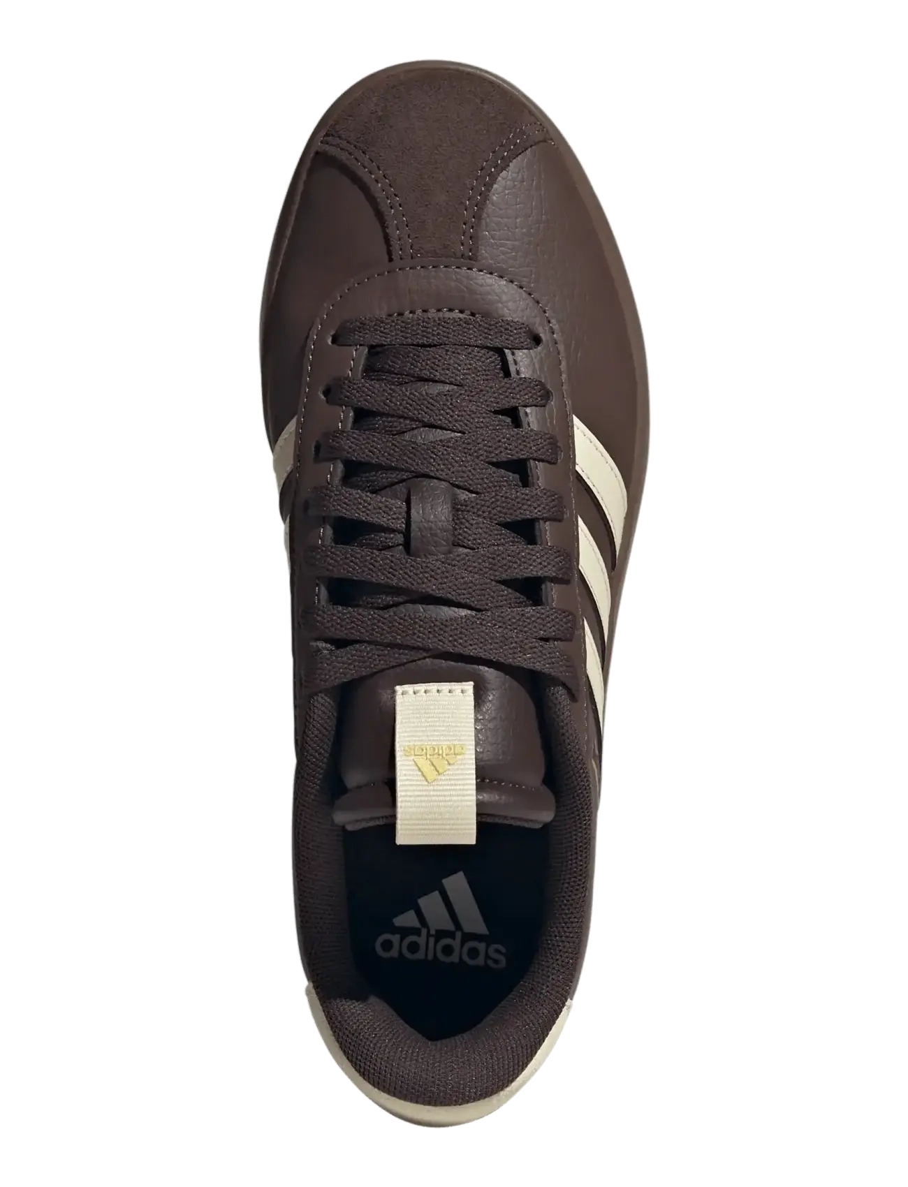 adidas Sportswear - VL COURT 3.0 - lave sneakers - dbrown/warvan/goldmt - 4