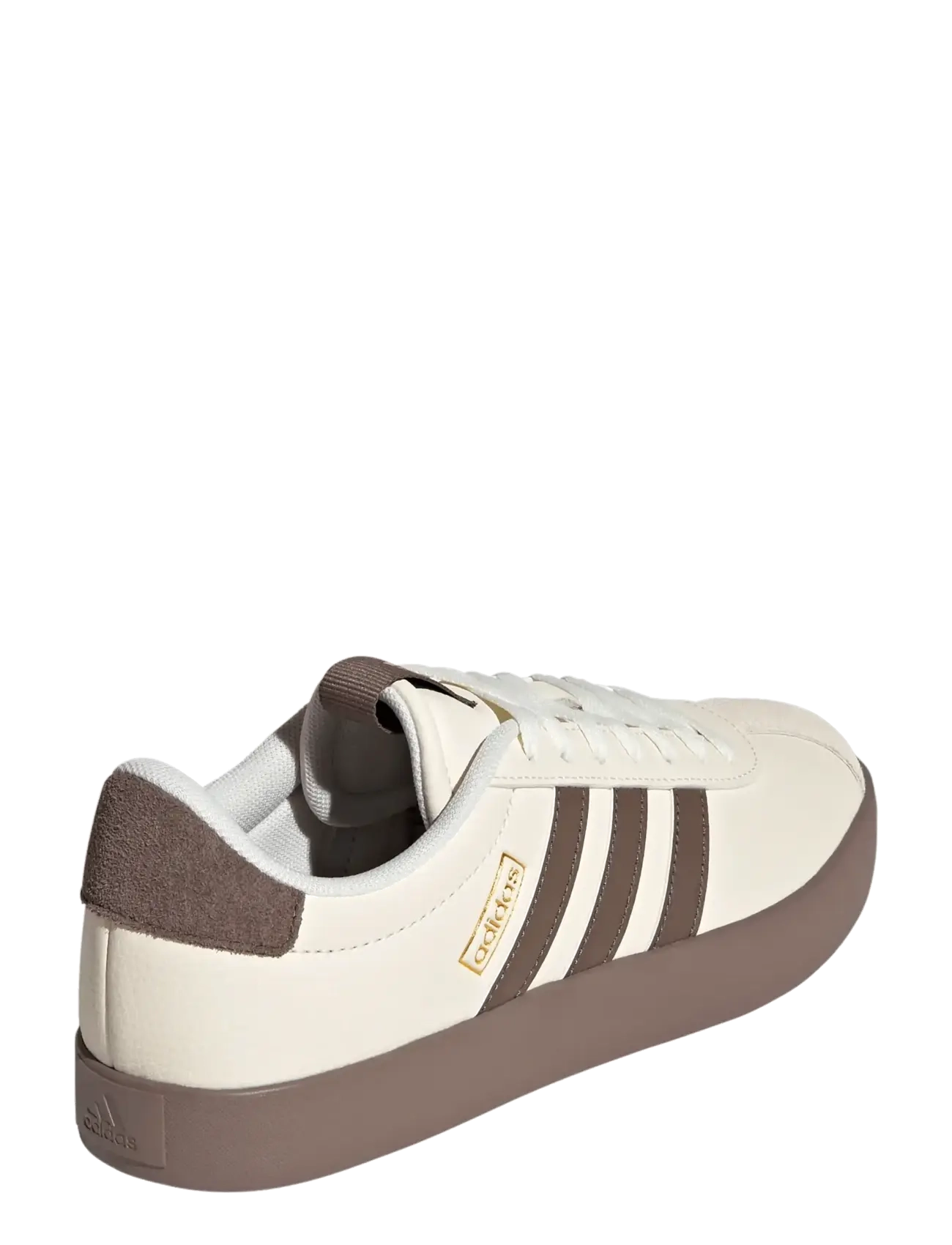 adidas Sportswear - VL COURT 3.0 - lave sneakers - owhite/earstr/goldmt - 3