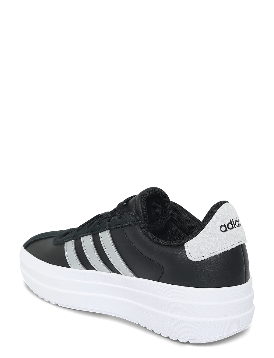 adidas Sportswear - VL COURT BOLD J - lave sneakers - cblack/silvmt/ftwwht - 1
