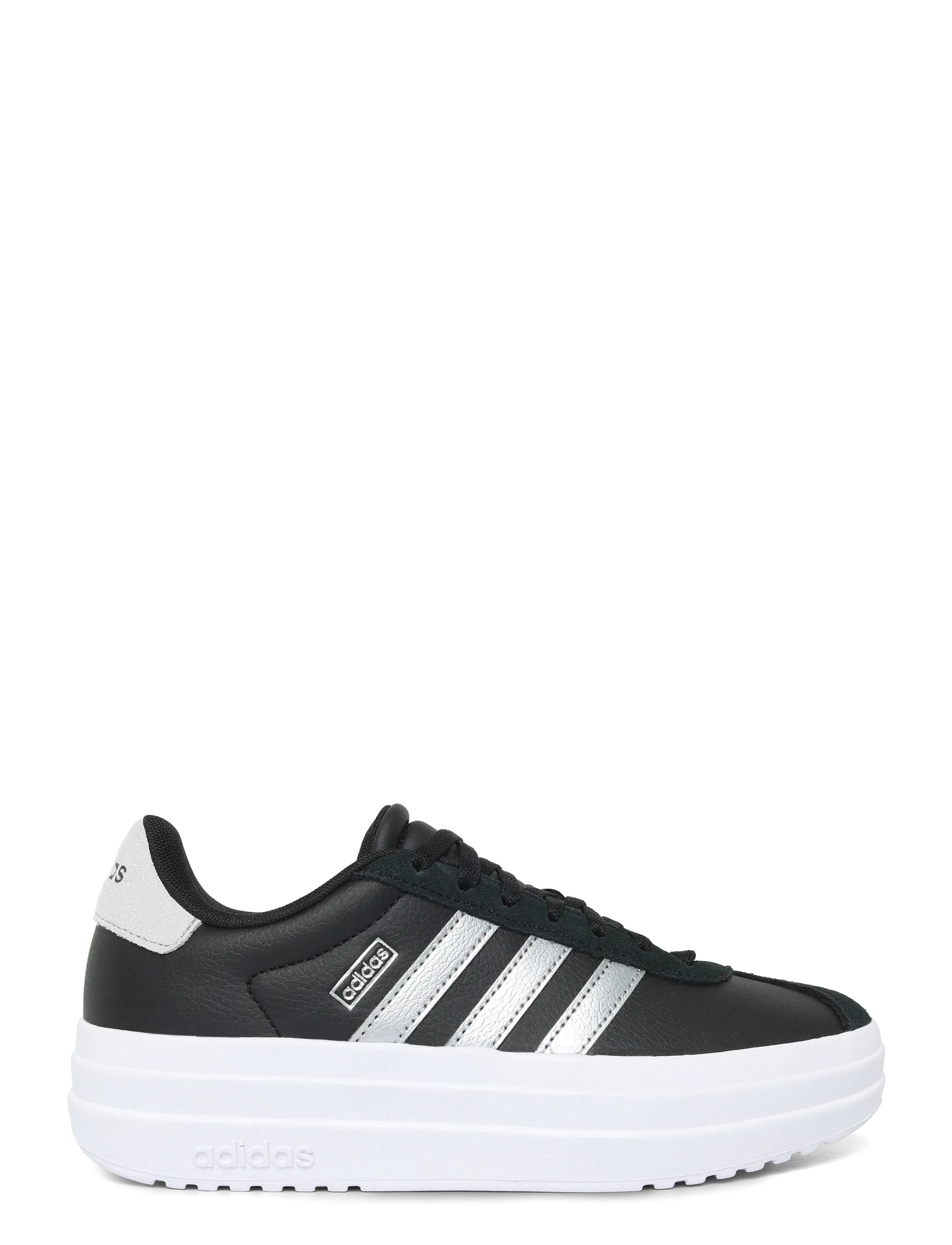 adidas Sportswear - VL COURT BOLD J - lave sneakers - cblack/silvmt/ftwwht - 2
