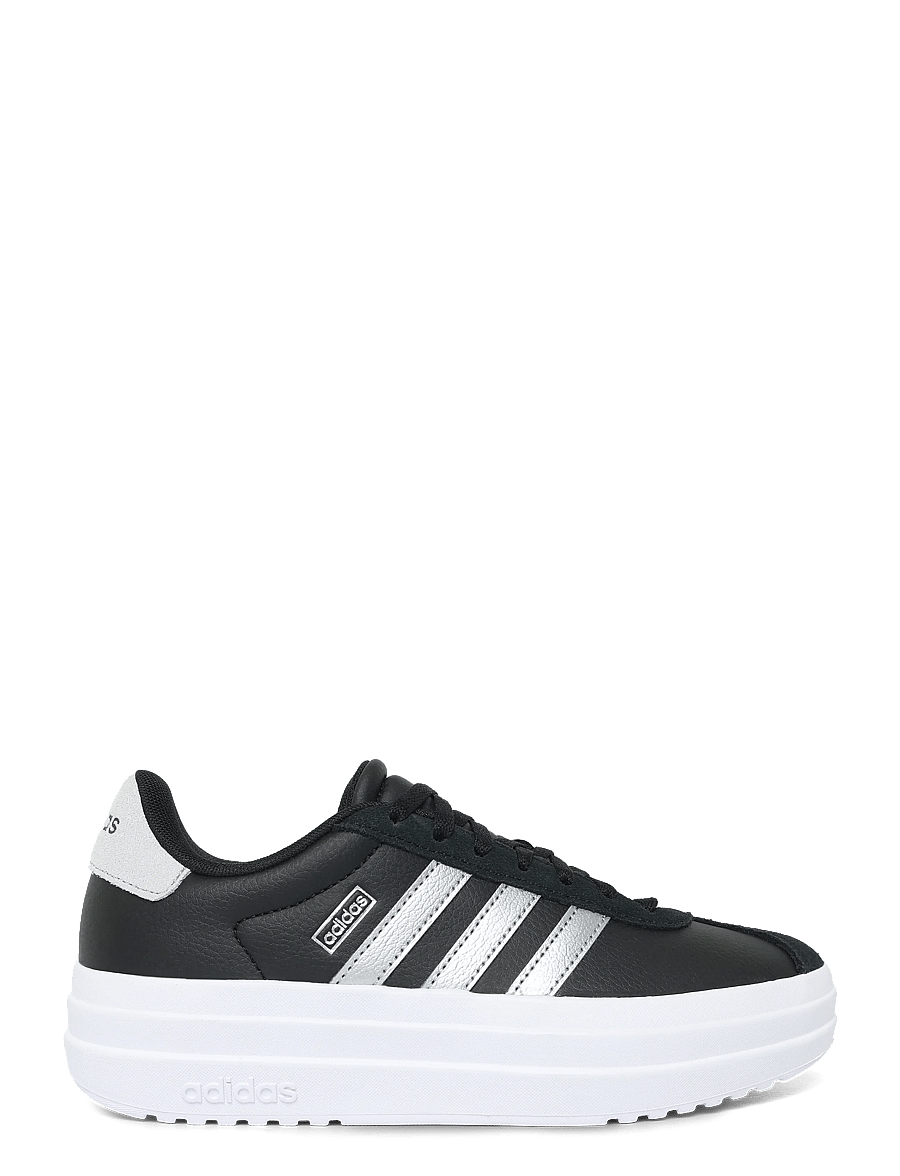 adidas Sportswear - VL COURT BOLD J - lave sneakers - cblack/silvmt/ftwwht - 2