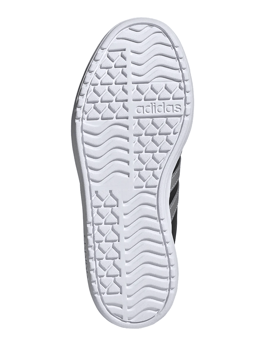 adidas Sportswear - VL COURT BOLD J - lave sneakers - cblack/silvmt/ftwwht - 4