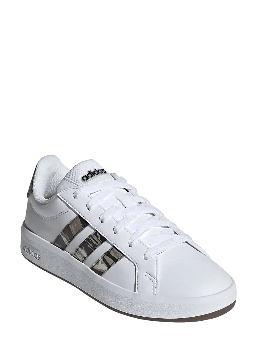 adidas Sportswear - GRAND COURT 3.0 J - baskets basses - ftwwht/tengrn/gum5 - 0