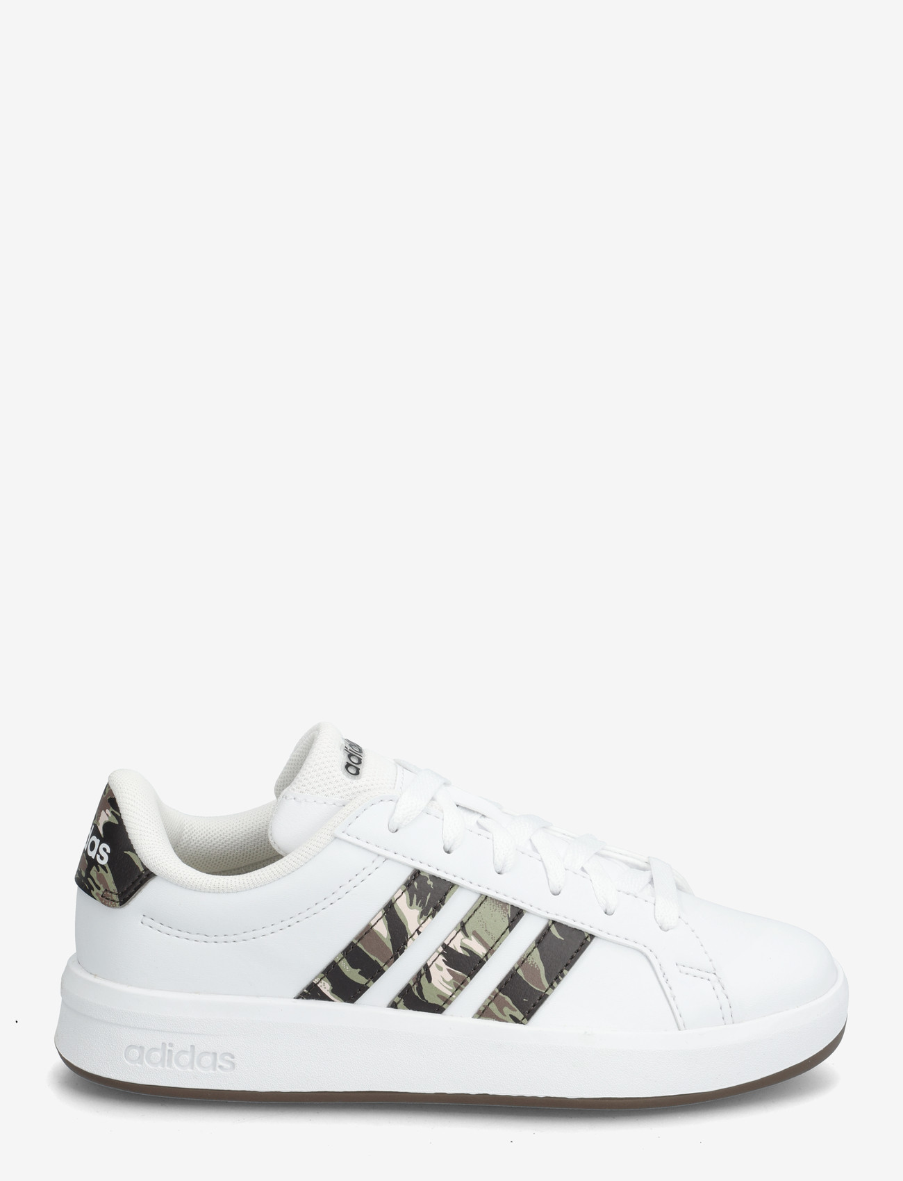 adidas Sportswear - GRAND COURT 3.0 J - lave sneakers - ftwwht/tengrn/gum5 - 1