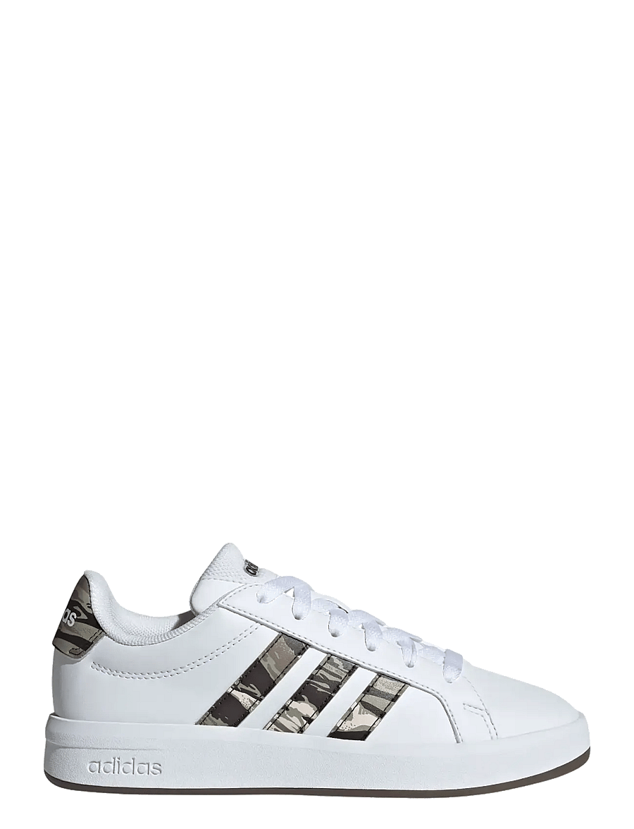 adidas Sportswear - GRAND COURT 3.0 J - baskets basses - ftwwht/tengrn/gum5 - 1