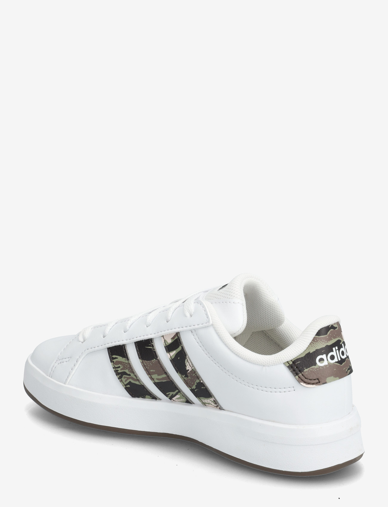 adidas Sportswear - GRAND COURT 3.0 J - lave sneakers - ftwwht/tengrn/gum5 - 2