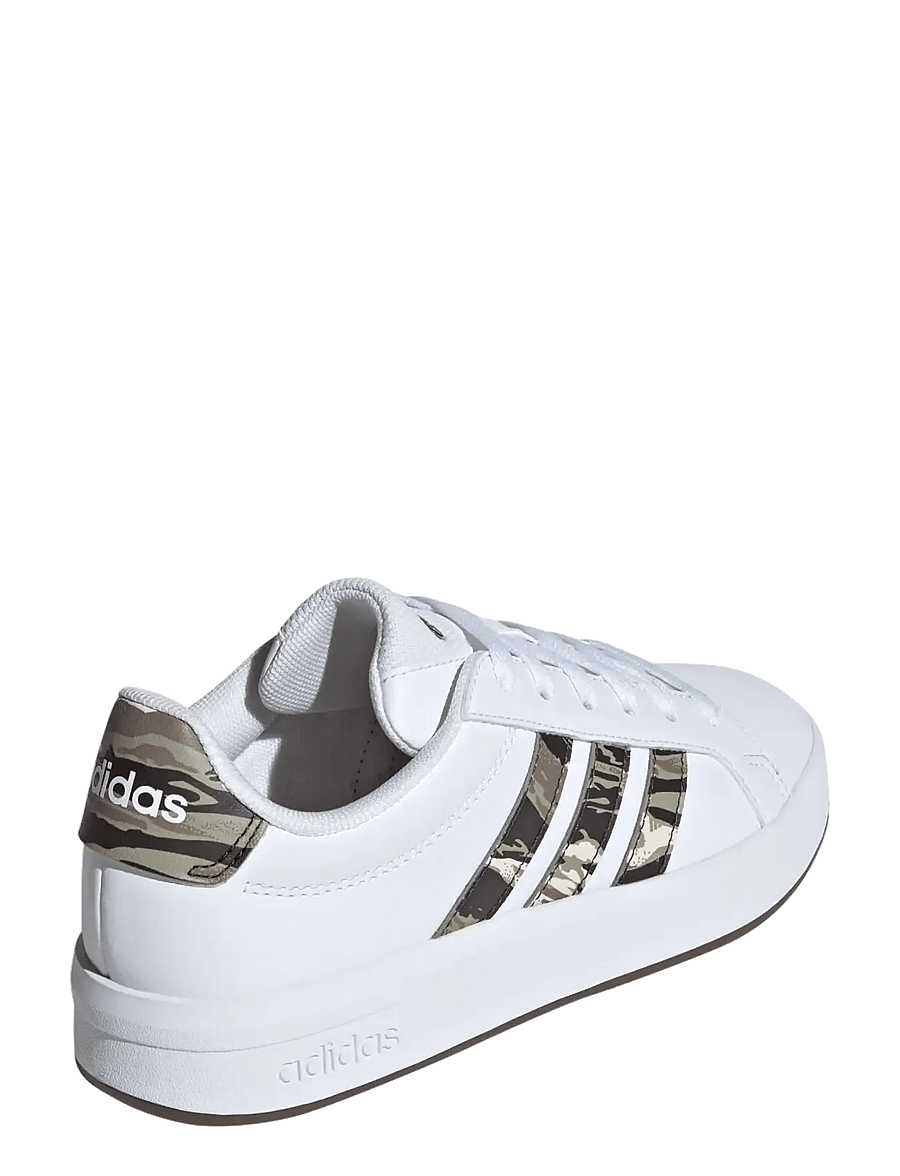 adidas Sportswear - GRAND COURT 3.0 J - baskets basses - ftwwht/tengrn/gum5 - 3