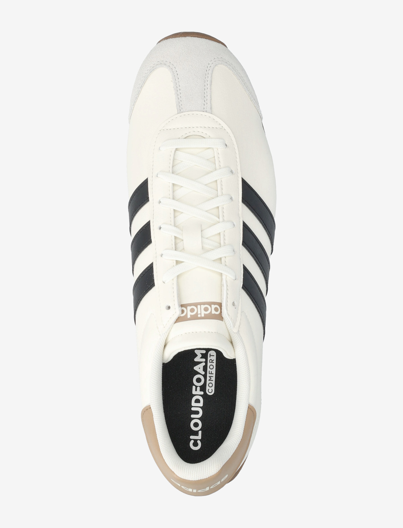 adidas Sportswear - RUNVISTA - lave sneakers - owhite/cblack/wonwhi - 3