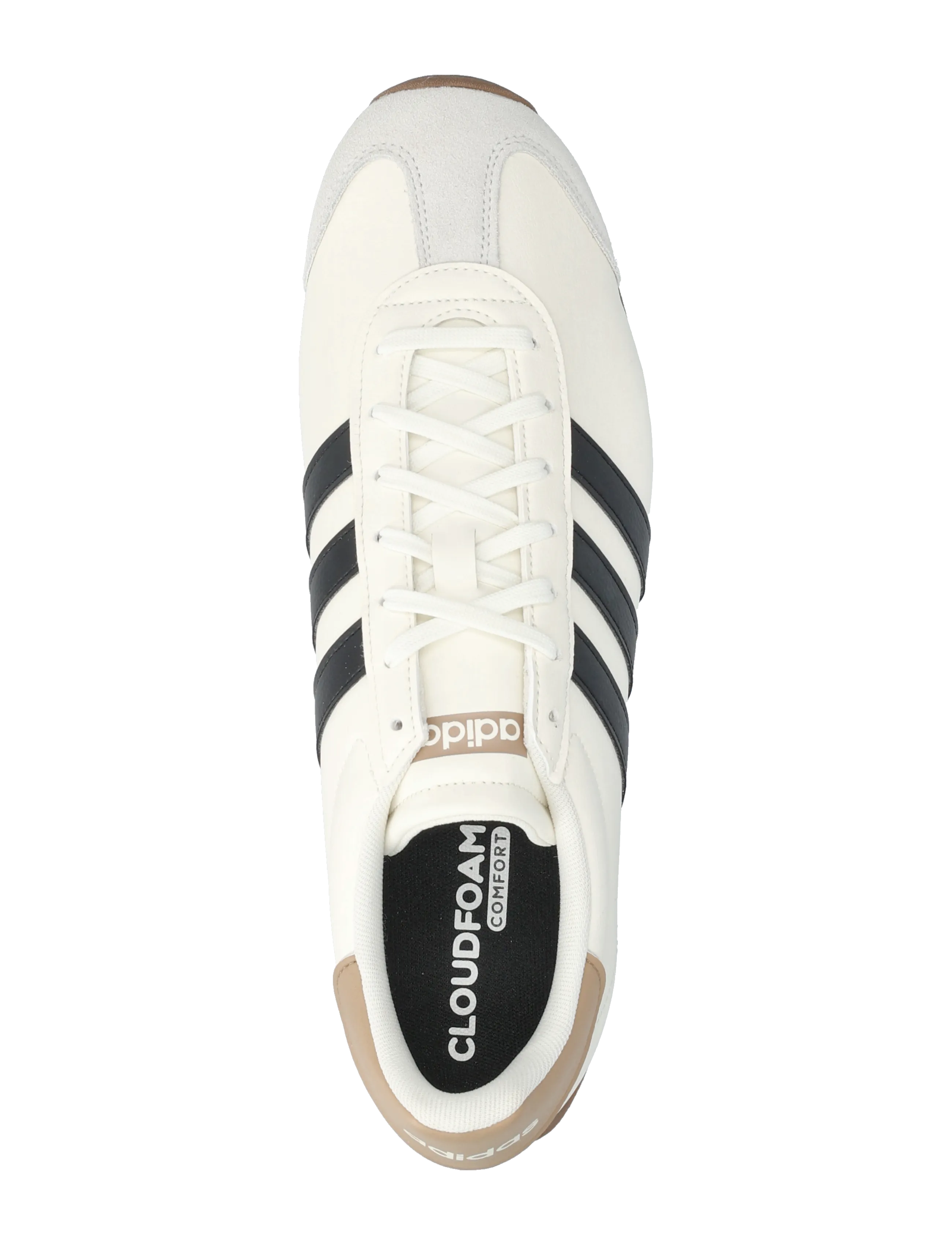 adidas Sportswear - RUNVISTA - lave sneakers - owhite/cblack/wonwhi - 3