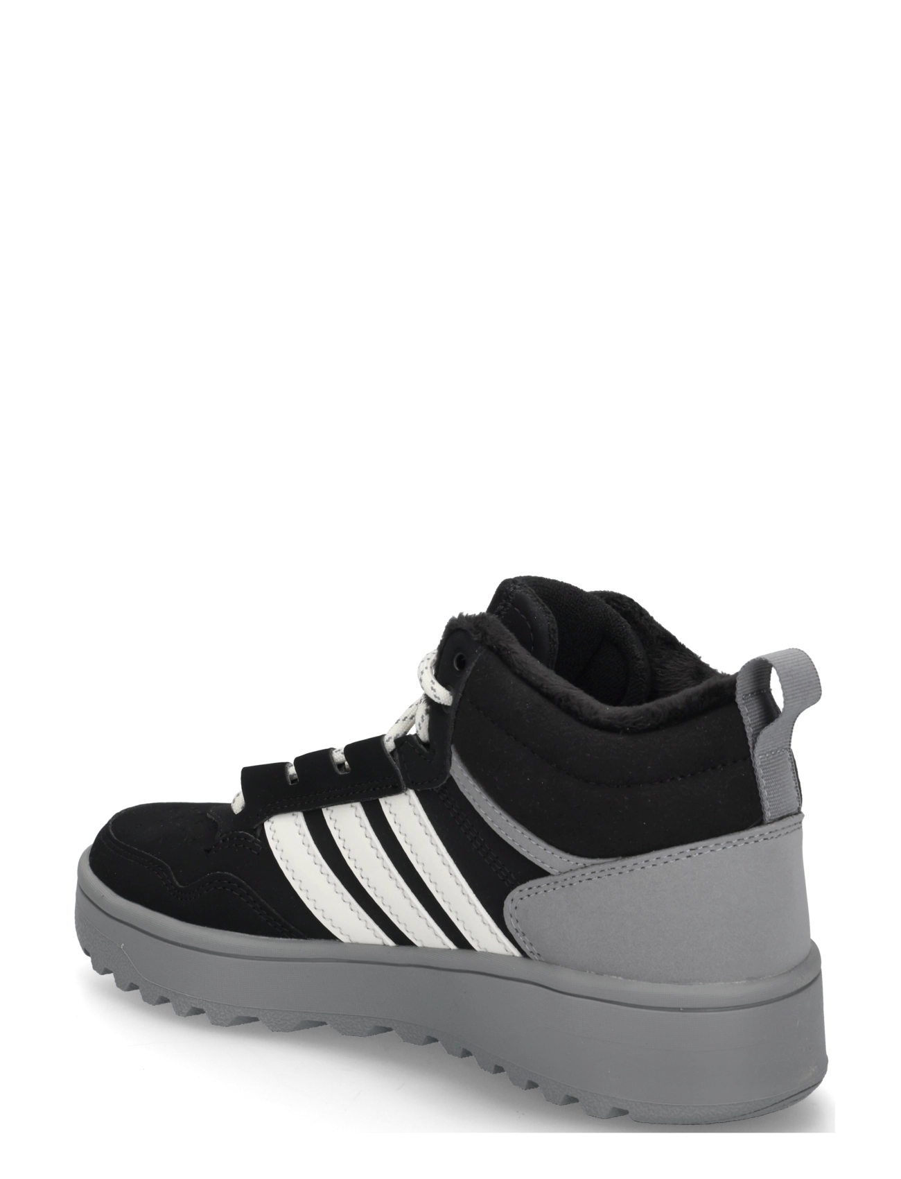 adidas Sportswear - HOOPS 4.0 MID WINTERIZED J - tennised - cblack/grethr/owhite - 1